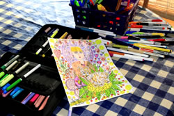 Gail Drawing Doodle Art At The Cottage 